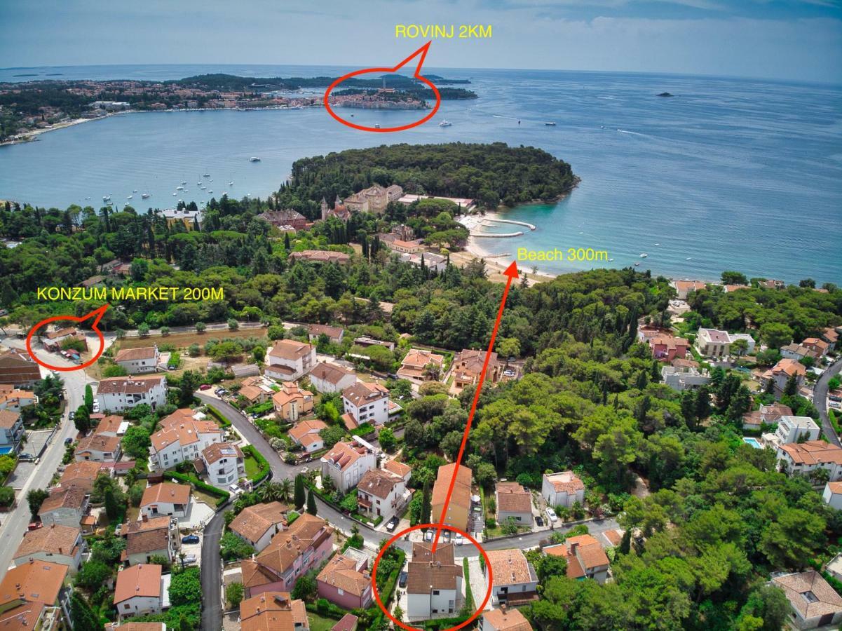 Apartmani&Soba Mimi Rovigno Esterno foto